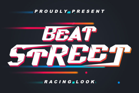 Beat Street: A High-Speed Display Font for Bold Designs