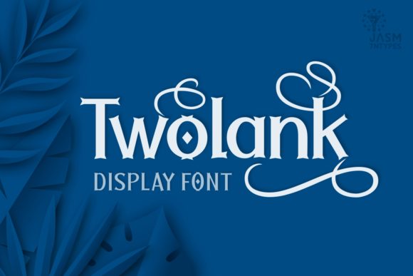 Discover Twolank: A Sweet, Hand-Lettered Font for Stunning Crafts
