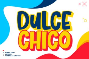 Dulce Chico: Playful & Adventurous Display Font
