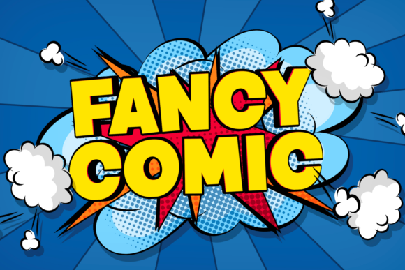 Fancy Comic: A Bold Typeface for Playful Projects