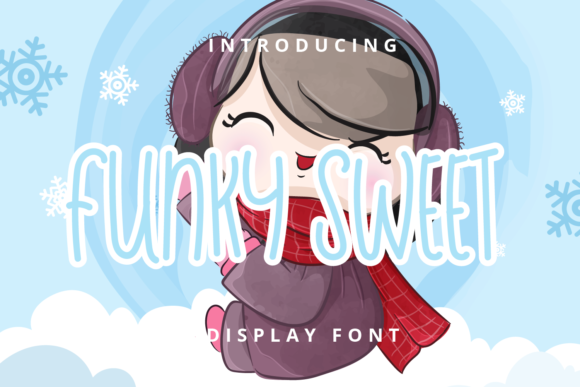 Funky Sweet: A Quirky Display Font for Creative Projects