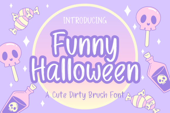 Funny Halloween: A Playful Font for Creative Projects