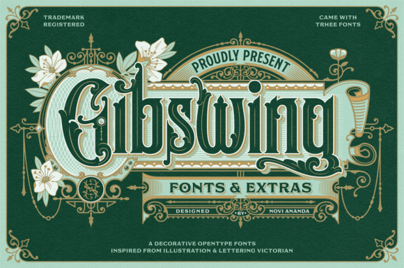 Gibswing: Bold Display Font for Impactful Designs