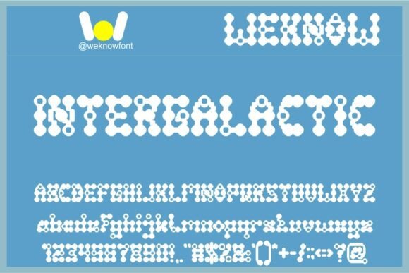 Intergalactic Font: Launch Your Designs Into Hyperspace