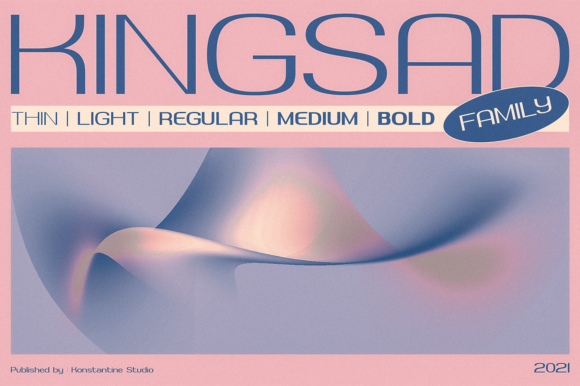 Kingsad: A Modern Typeface for Bold Projects