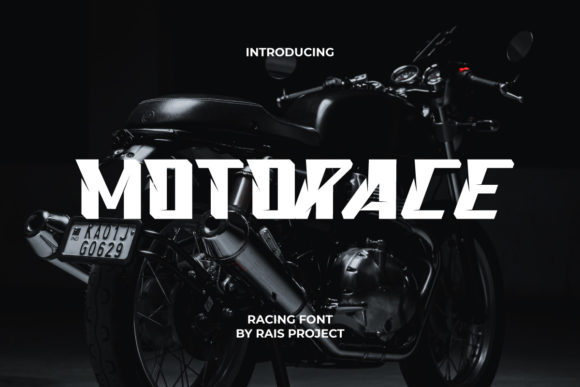 Motorace: A Bold and Sporty Display Typeface