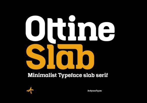 Ottine: A Cool and Assertive Display Font for Bold Designs