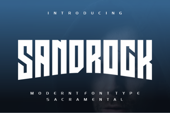 Sandrock: A Bold Display Font for Impactful Design
