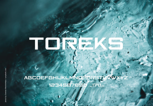 Toreks: A Bold Display Font for Modern Design